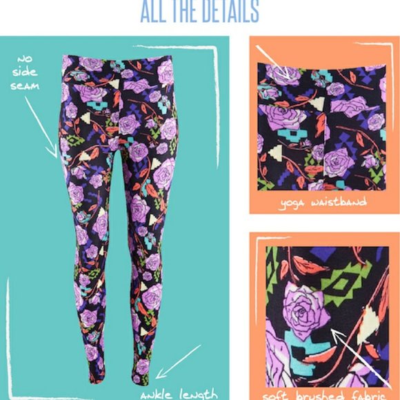 LuLaRoe Christmas Leggings - Picture 4 of 4